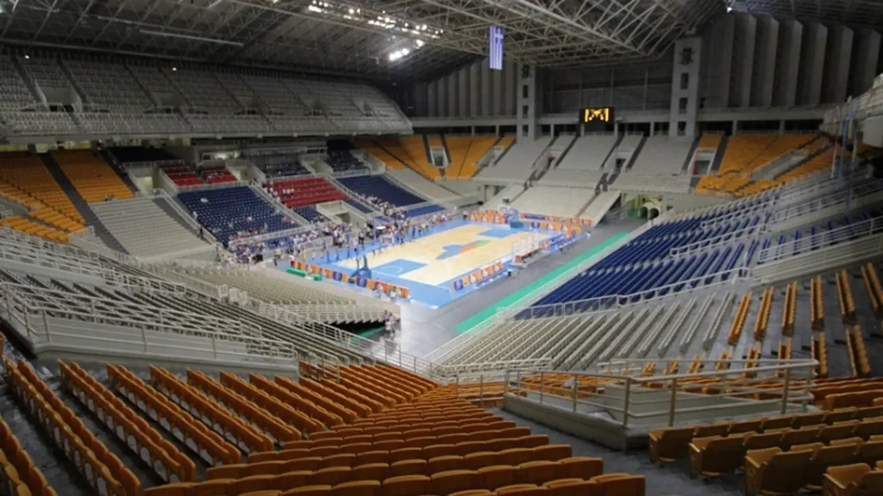 El OAKA de Atenas tiene capacidad para 19.250 espectadores