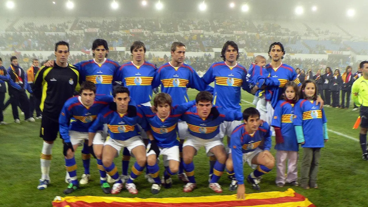 Alineaci&oacute;n selecci&oacute;n aragonesa ante Chile.