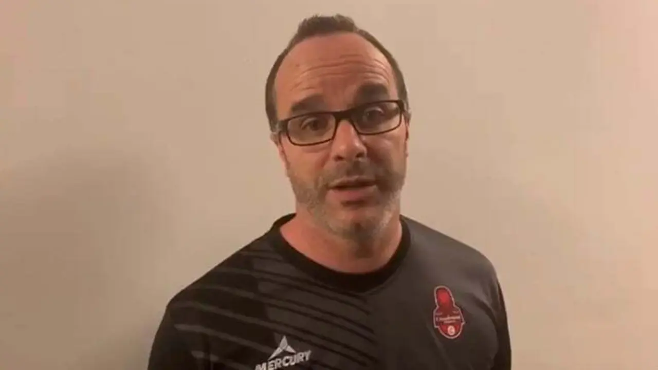 Diego Ocampo, en un fotograma del v&iacute;deo del Casademont Zaragoza