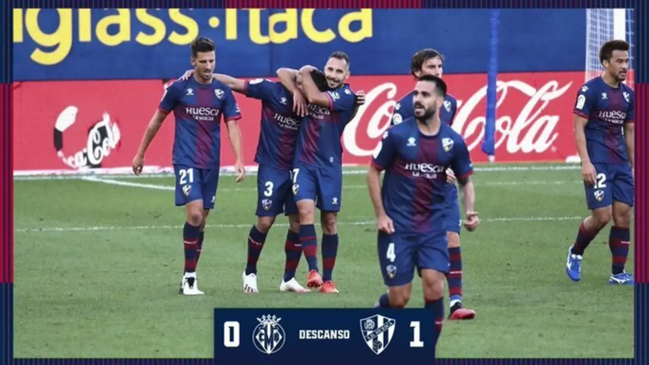 La SD Huesca consigui&oacute; un gol magnific&oacute; en el que participaron hasta 7 futbolistas | Foto: SD Huesca