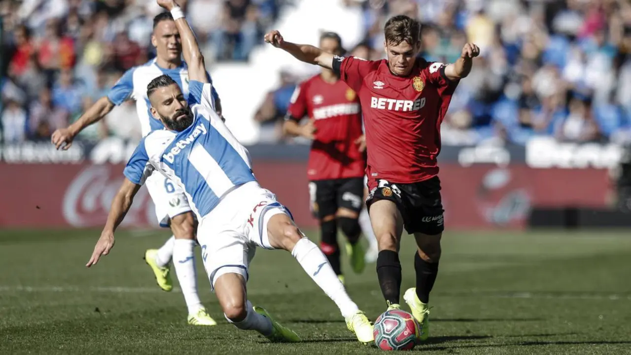 Siovas contra el Mallorca. | Foto: As