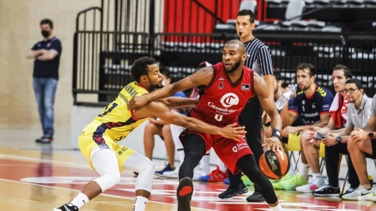 Rasheed Sulaimon, en el duelo ante Andorra. Foto: Esther Casas/Casademont Zaragoza
