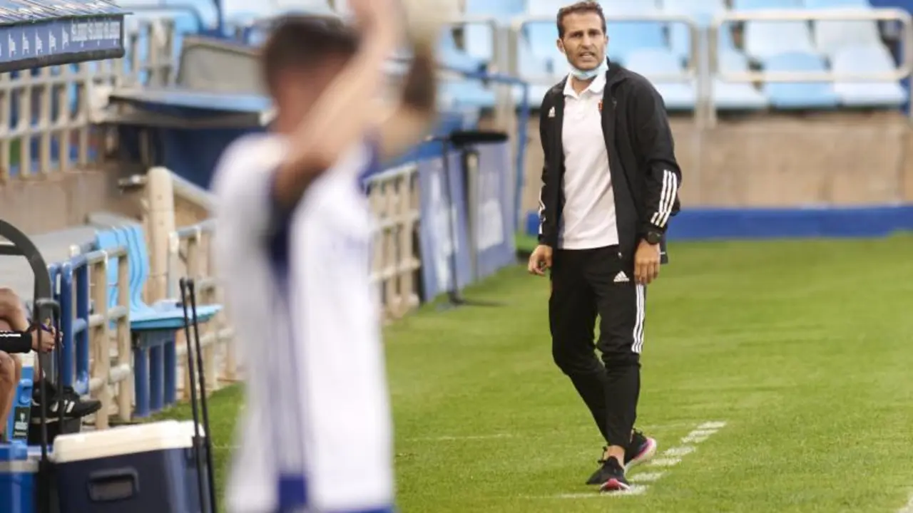 Baraja en La Romareda. Foto: Real Zaragoza.