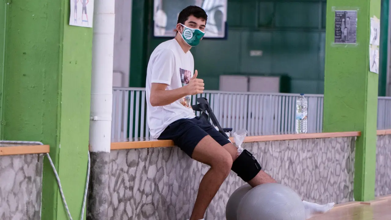 Pablo Gella, en imagen previa a la operaci&oacute;n de octubre. Foto: CB Pe&ntilde;as