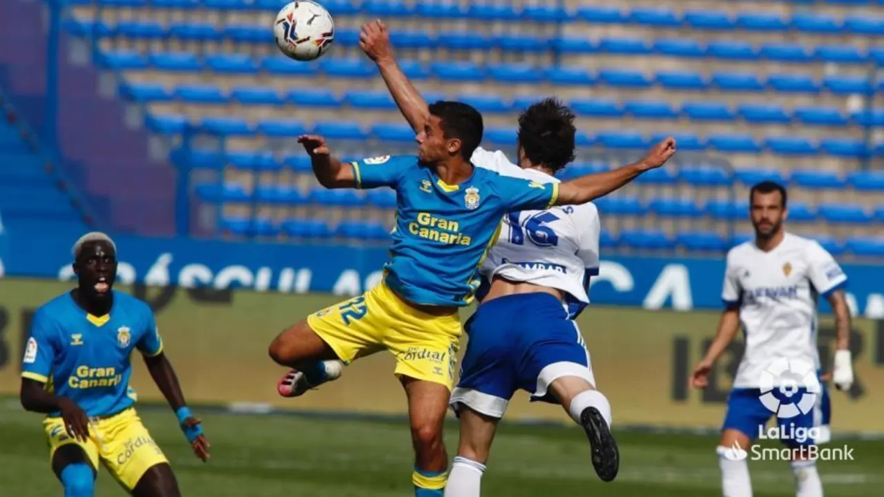 El Zaragoza no ha pasado del empate ante Las Palmas. Foto: La Liga