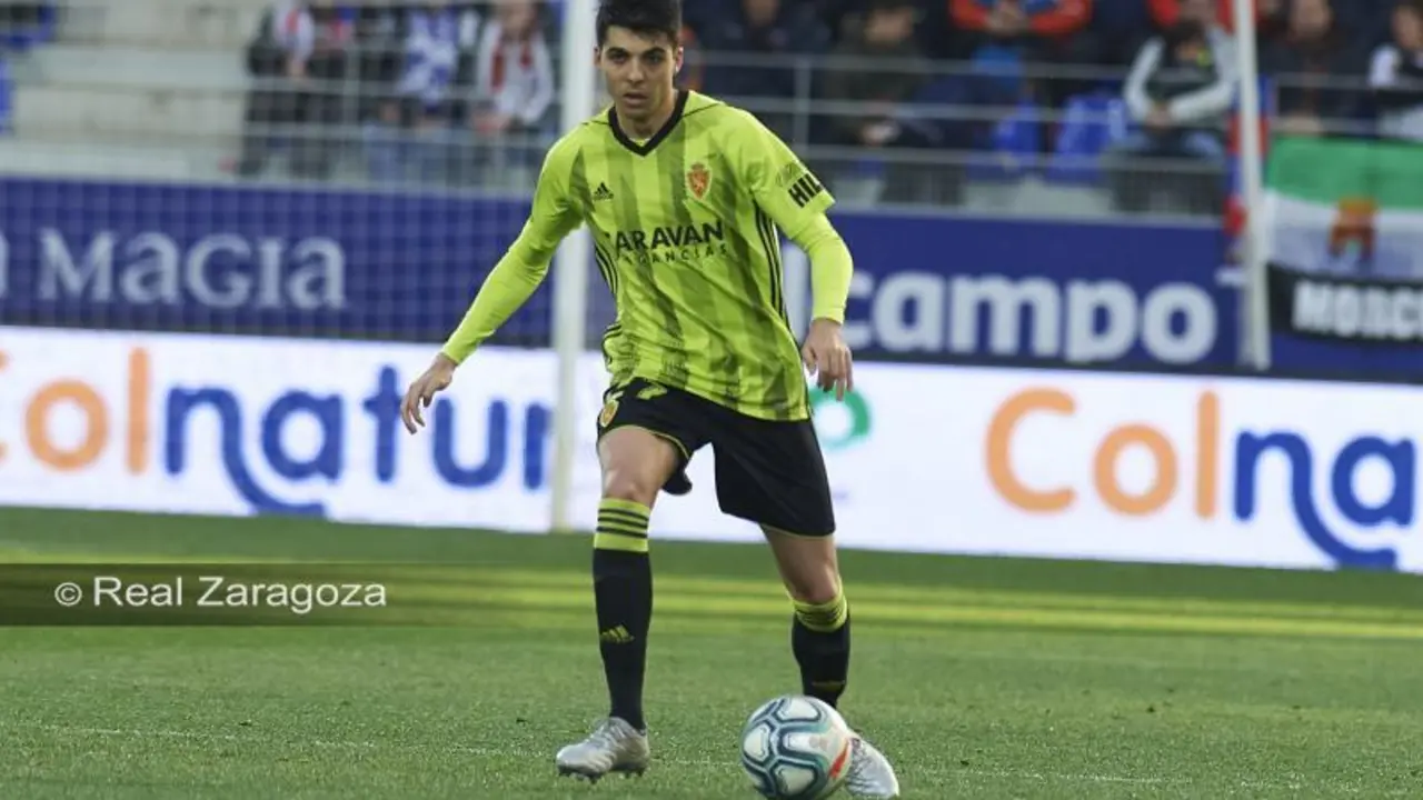 Enrique Clemente, cedido al Logro&ntilde;es. Foto: Tino Gil / Real Zaragoza