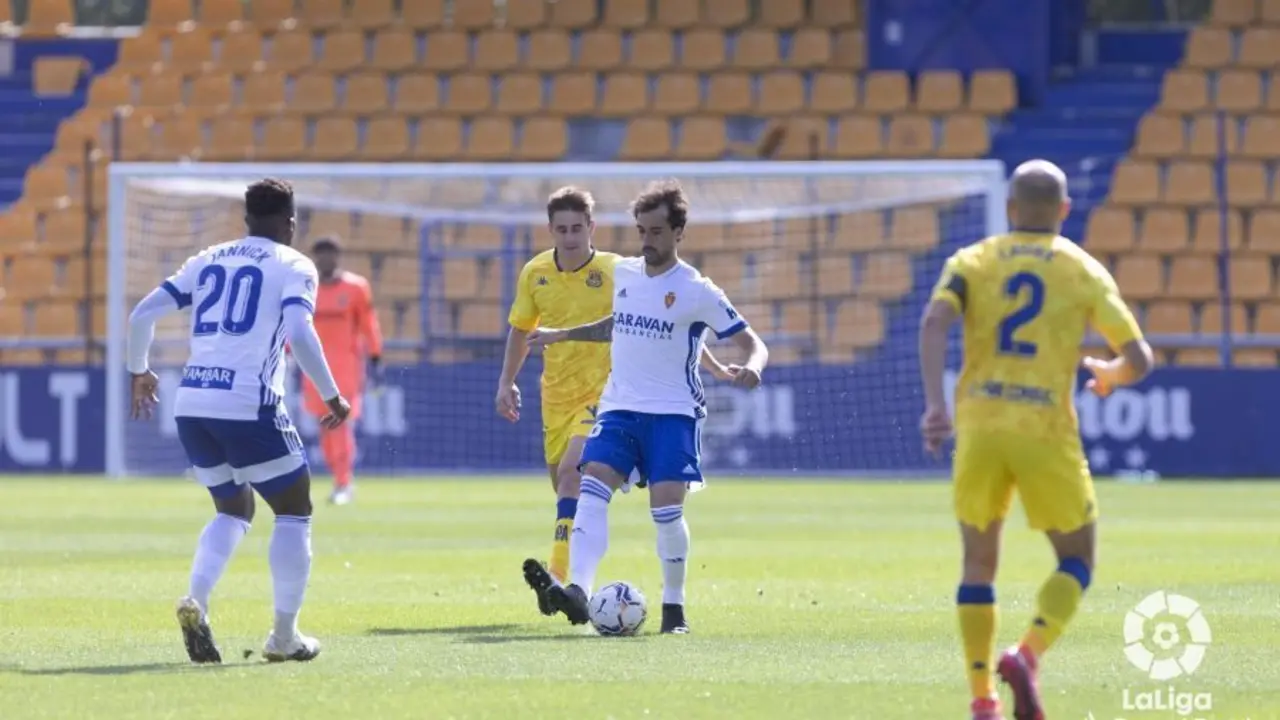 El Alcorc&oacute;n cometi&oacute; alineaci&oacute;n indebida ante el Real Zaragoza. Foto: LFP