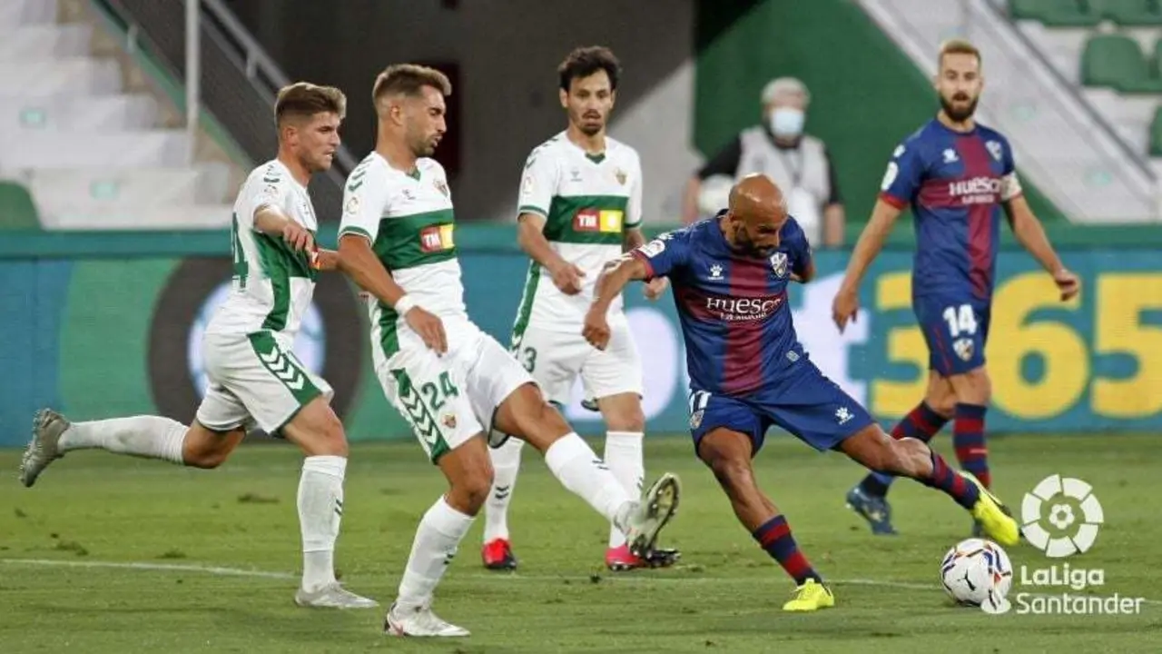 Mikel Rico en el partido ante el Elche | Foto: LFP