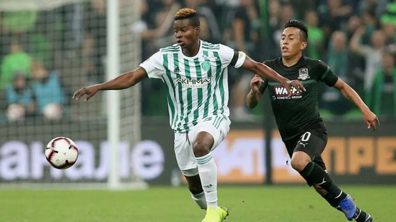 Idrissa Doumbia con la camiseta del Sporting de Portugal