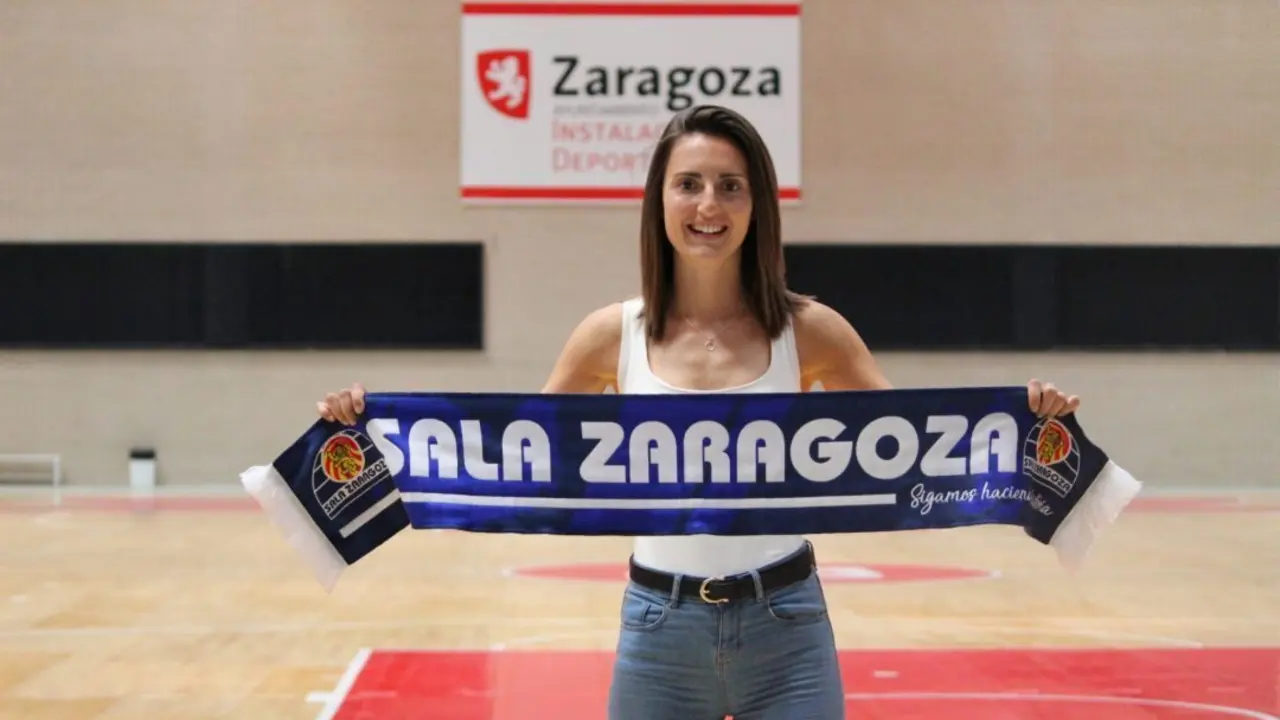 Ana Etayo, en la imagen, fue uno de los grandes fichajes de la secretar&iacute;a t&eacute;cnica del Sala Zaragoza. Foto: Sala Zaragoza