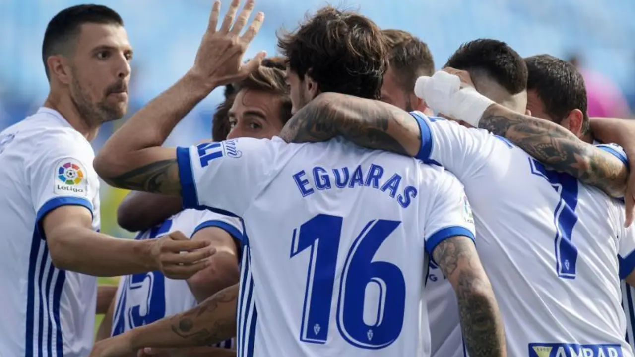El Real Zaragoza busca su primer triunfo sobre el c&eacute;sped. Foto: Real Zaragoza