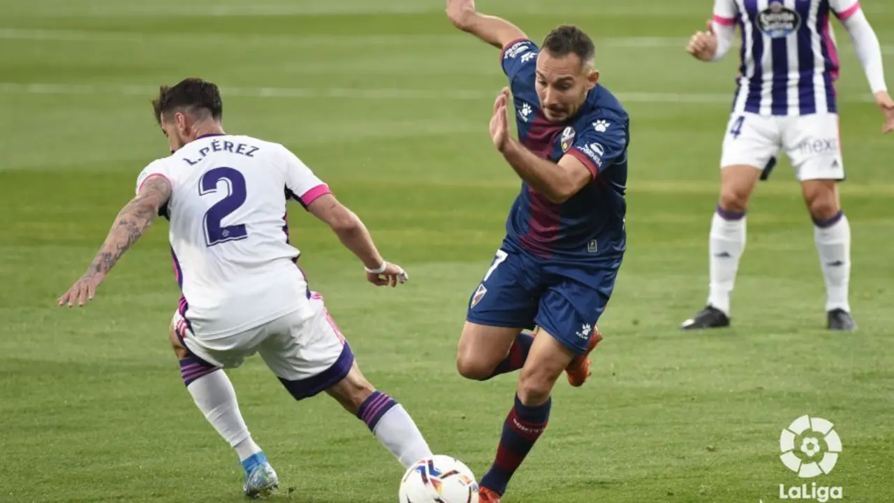 Ferreiro contra el Real Valladolid. | Foto: LaLiga