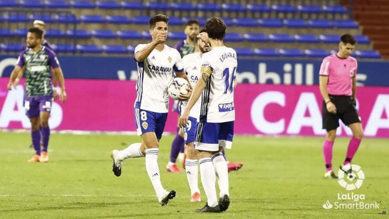 Adri&aacute;n marc&oacute; el 1 a 2 ante el M&aacute;laga. Foto: LFP