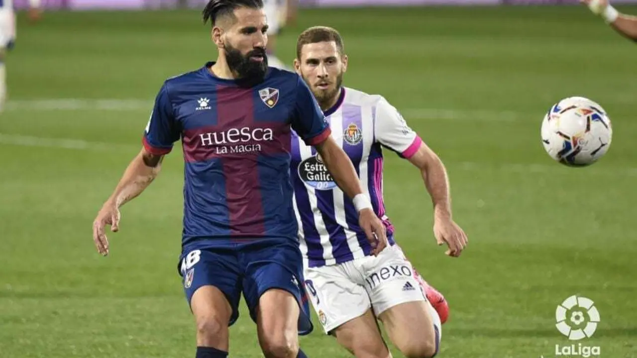 Imagen de archivo de Siovas cuya convocatoria contra el Valencia no es segura por el golpe que recibi&oacute; en el Benito Villamar&iacute;n. | Foto: LaLiga