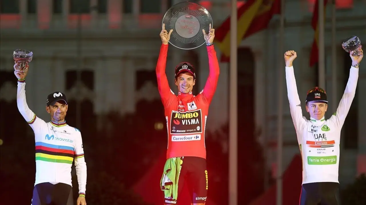 Podium La Vuelta 2019