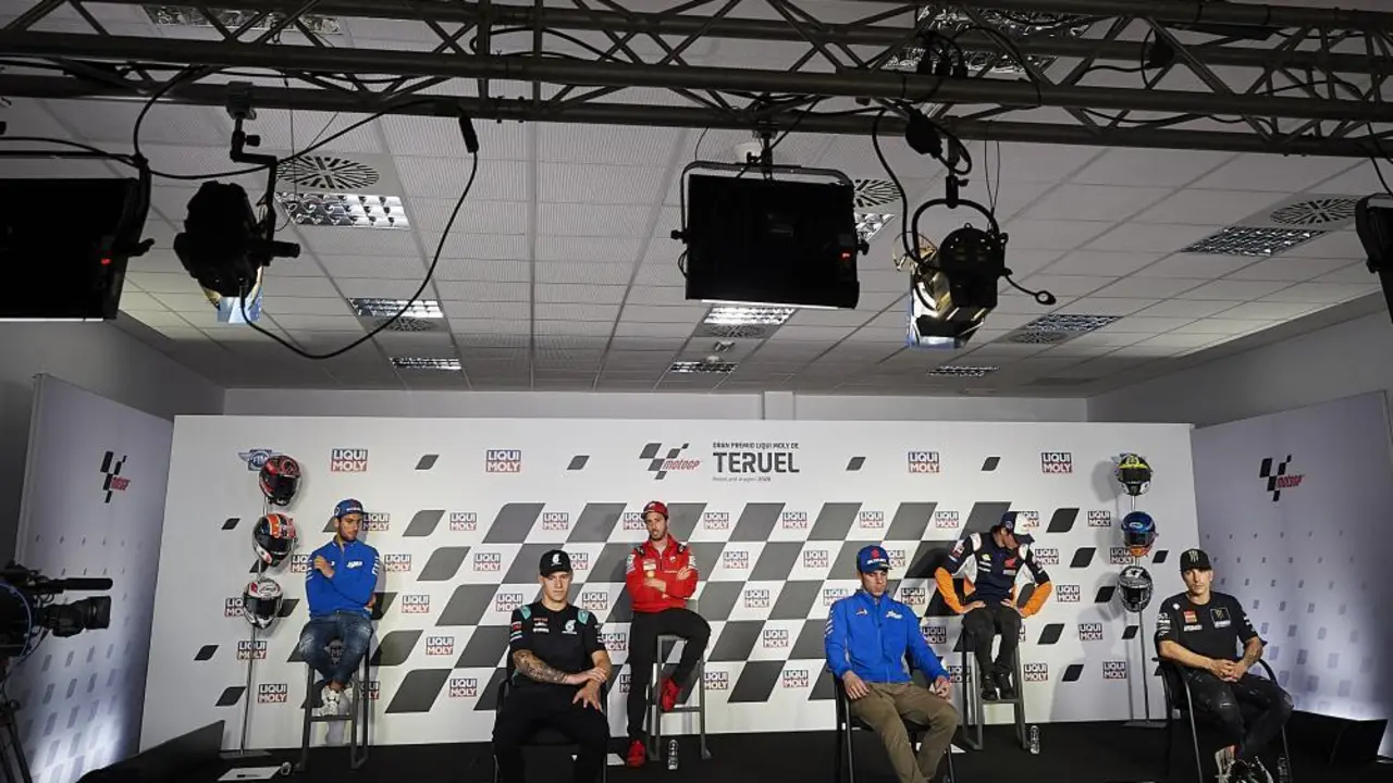 Esta tarde se ha celebrado la rueda de prensa previa al Gran Premio Loqui Moli de Teruel. Foto: MotorLand