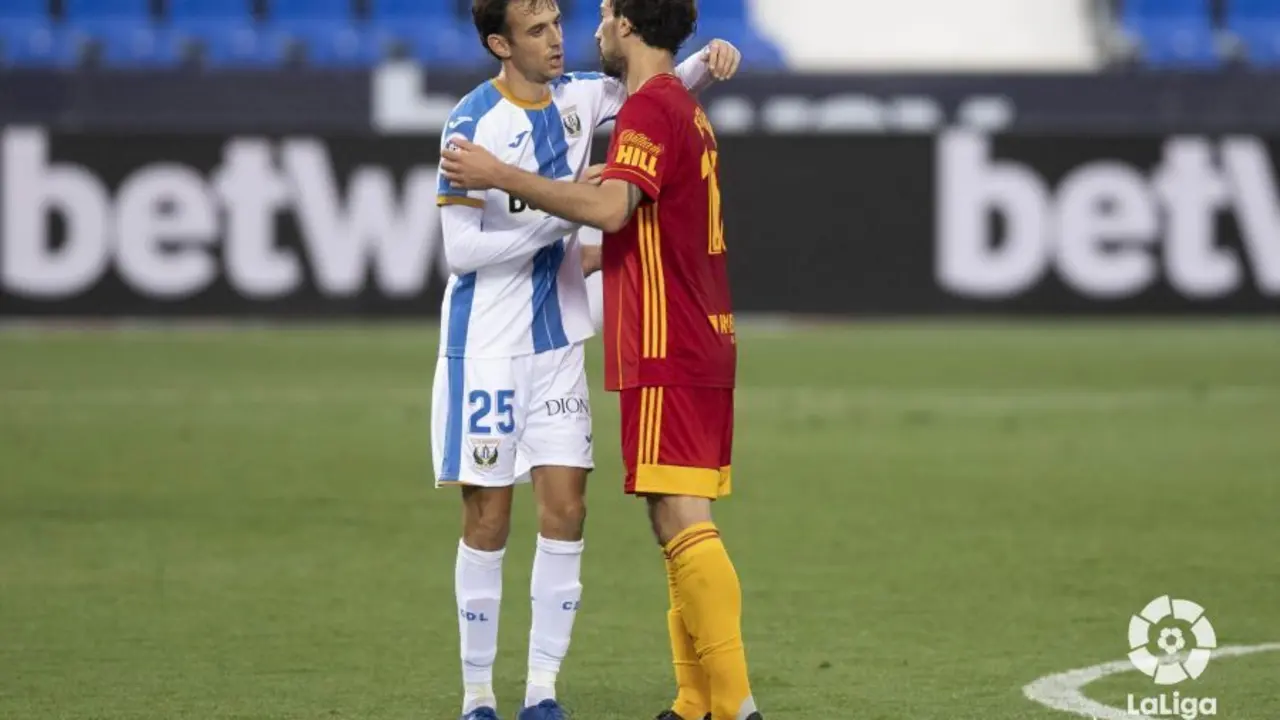 Eguaras en la derrota ante el Legan&eacute;s de la primera vuelta. Foto: LFP
