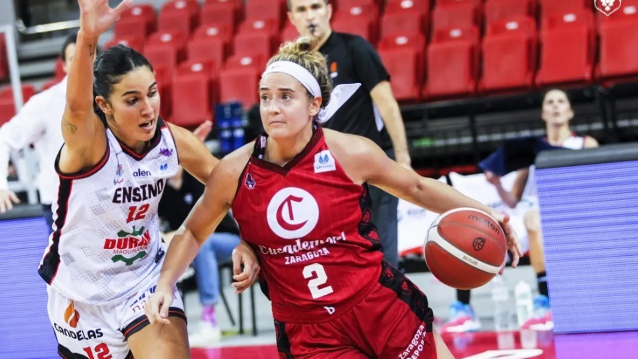 Haley Gorecki, en el partido ante Ensino Lugo de esta semana. Foto:  Esther Casas/Casademont Zaragoza
