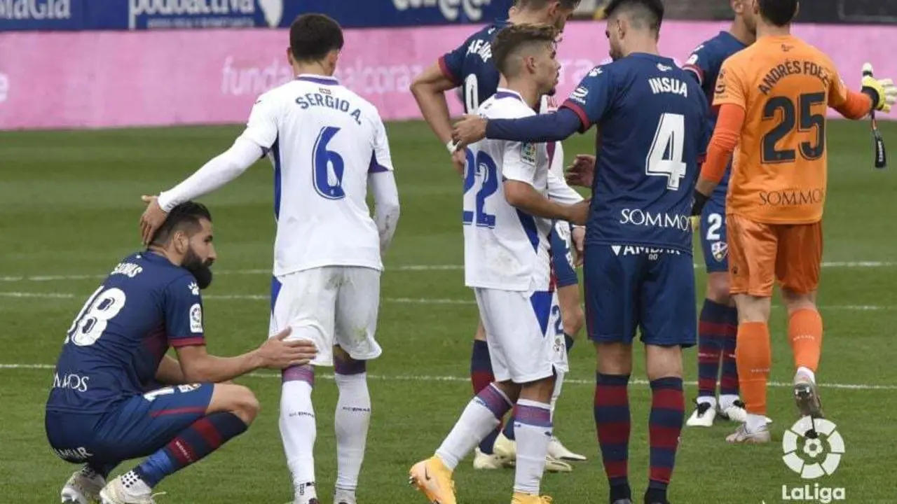 Encuentro entre Eibar y SD Huesca. | Foto: LaLiga