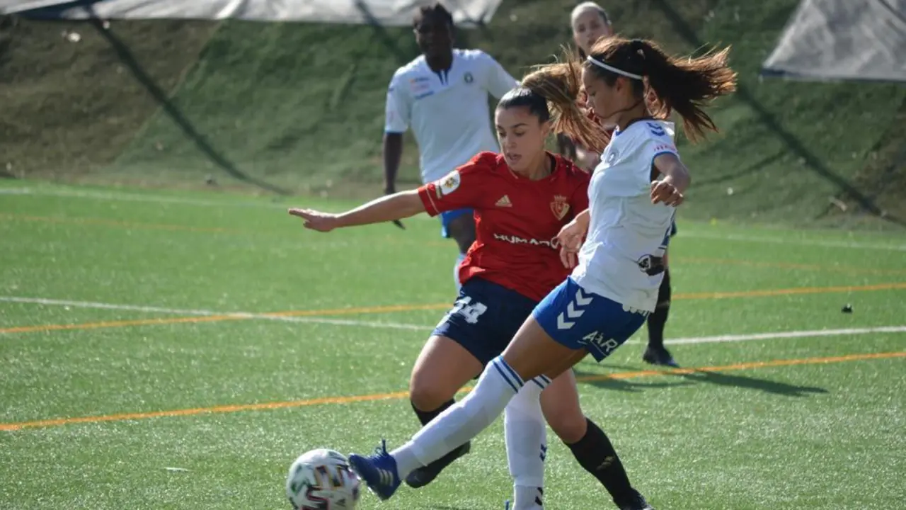 El Zaragoza CFF empat&oacute; a uno en su debut en Liga ante Osasuna. Foto: Zaragoza CFF