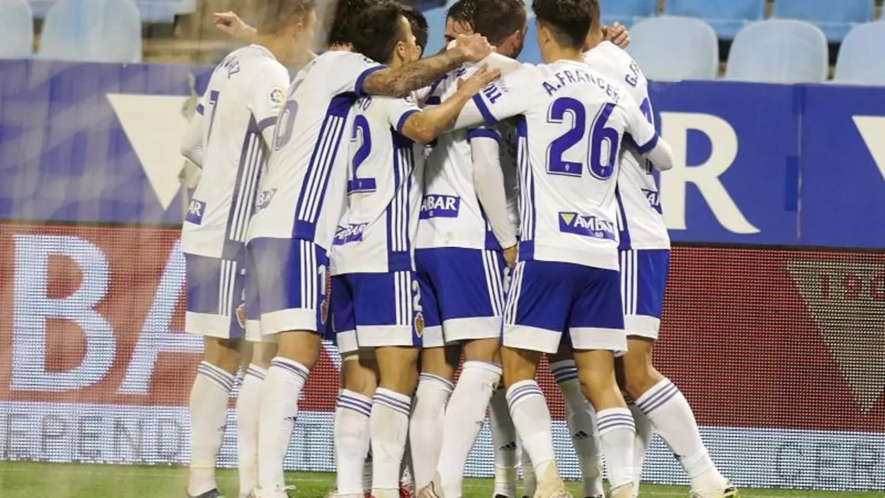 El Real Zaragoza ha dado participaci&oacute;n a 26 jugadores esta temporada. Foto: Real Zaragoza