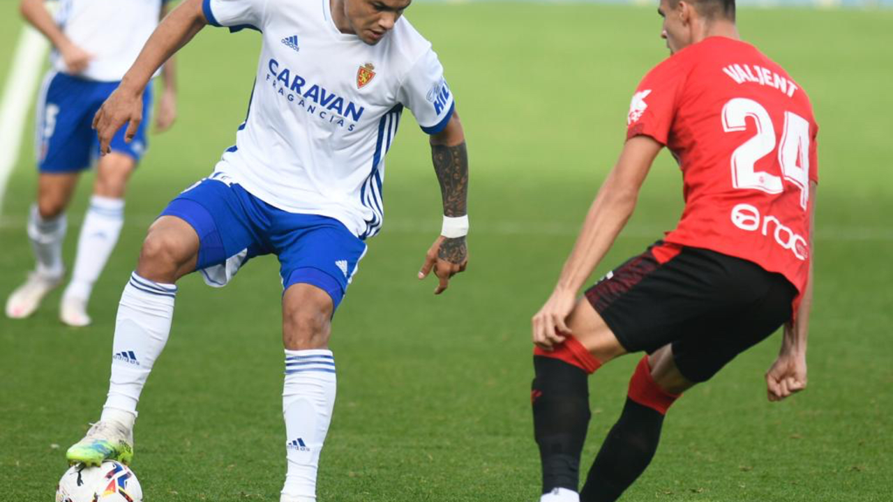 Toro Fern&aacute;ndez en el partido frente al RCD Mallorca