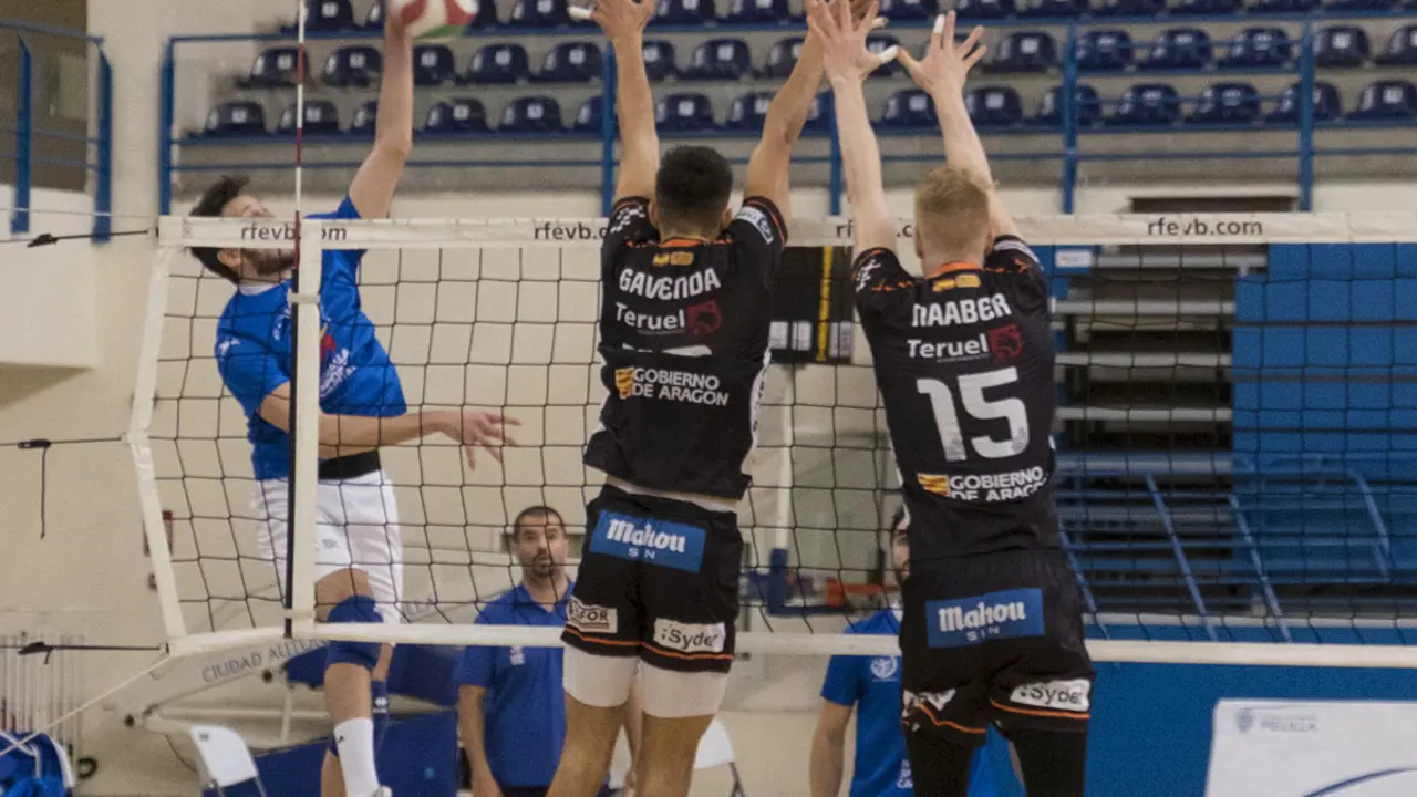 Imagen durante el &uacute;ltimo partido | Foto: CV Melilla