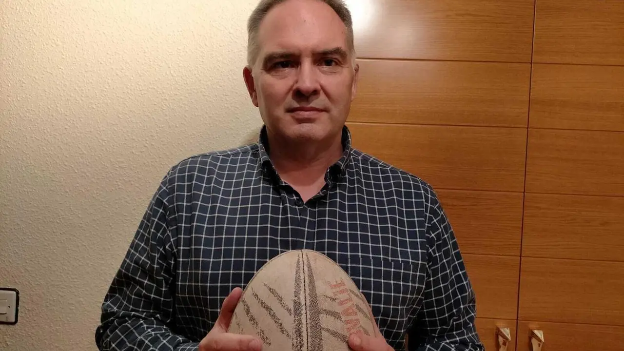 Sergio Geric&oacute; y sus proyectos para el rugby aragon&eacute;s. | Foto: FAR