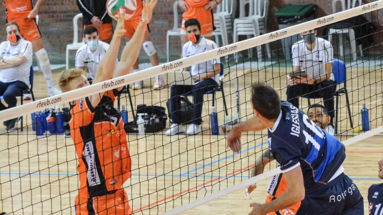 Imagen durante el partido | Foto: CV Teruel