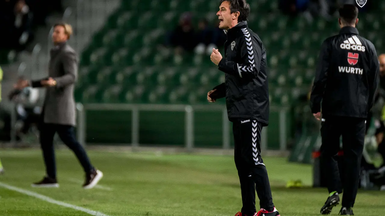 Pacheta en su etapa en el Elche CF. Foto: Elche CF