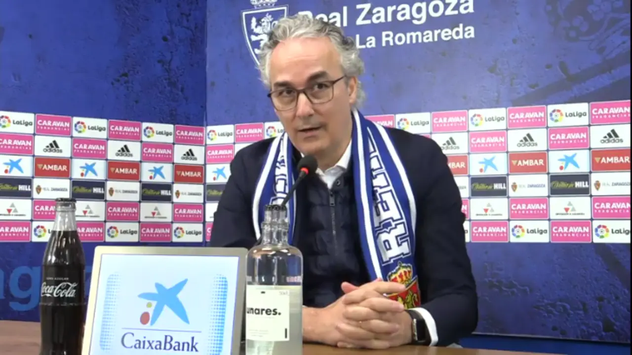 Miguel Torrecilla, director deportivo del Real Zaragoza, en una imagen de archivo. | Foto: Real Zaragoza 