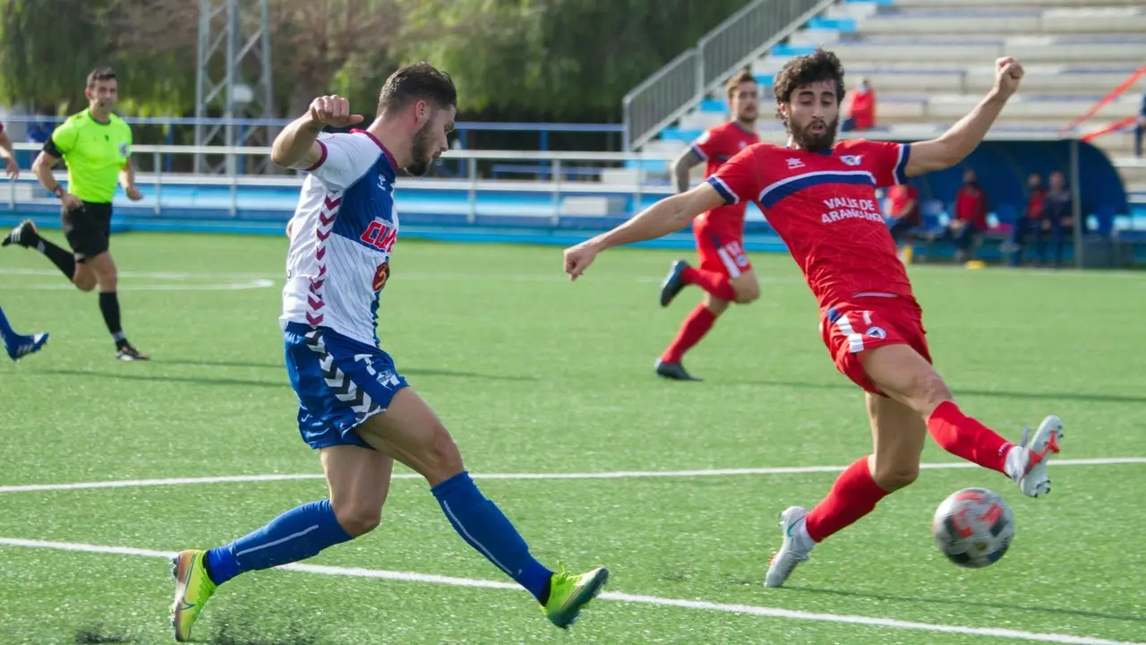 Imagen del partido. Foto: CD Ebro
