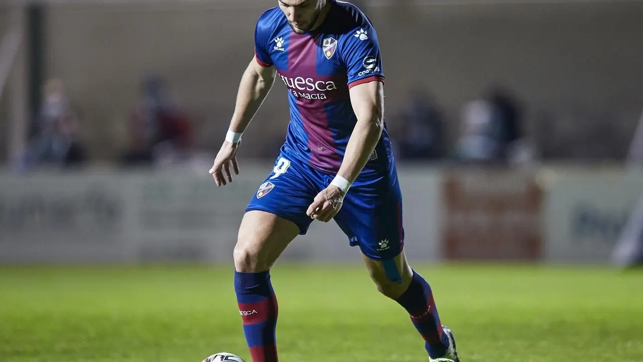 Rafa Mir, el protagonista de hoy. | Foto: SD Huesca