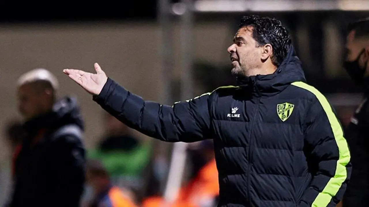 M&iacute;chel en el partido contra el Marchamalo. | Foto: SD Huesca