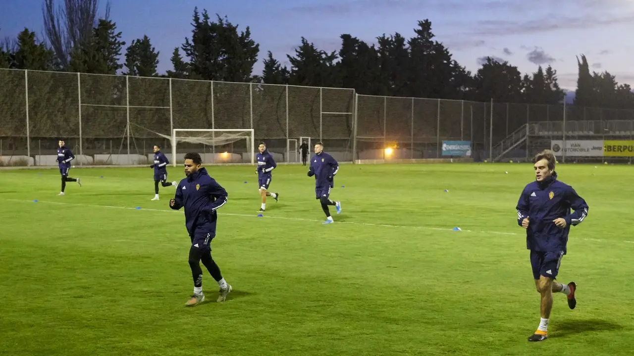 El Real Zaragoza vuelve al trabajo. Foto: Real Zaragoza                            