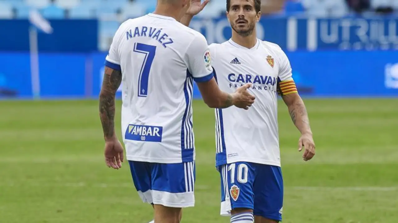 Javi Ros regresa a la convocatoria del Real Zaragoza tras superar su lesi&oacute;n. Foto: Tino Gil / Real Zaragoza