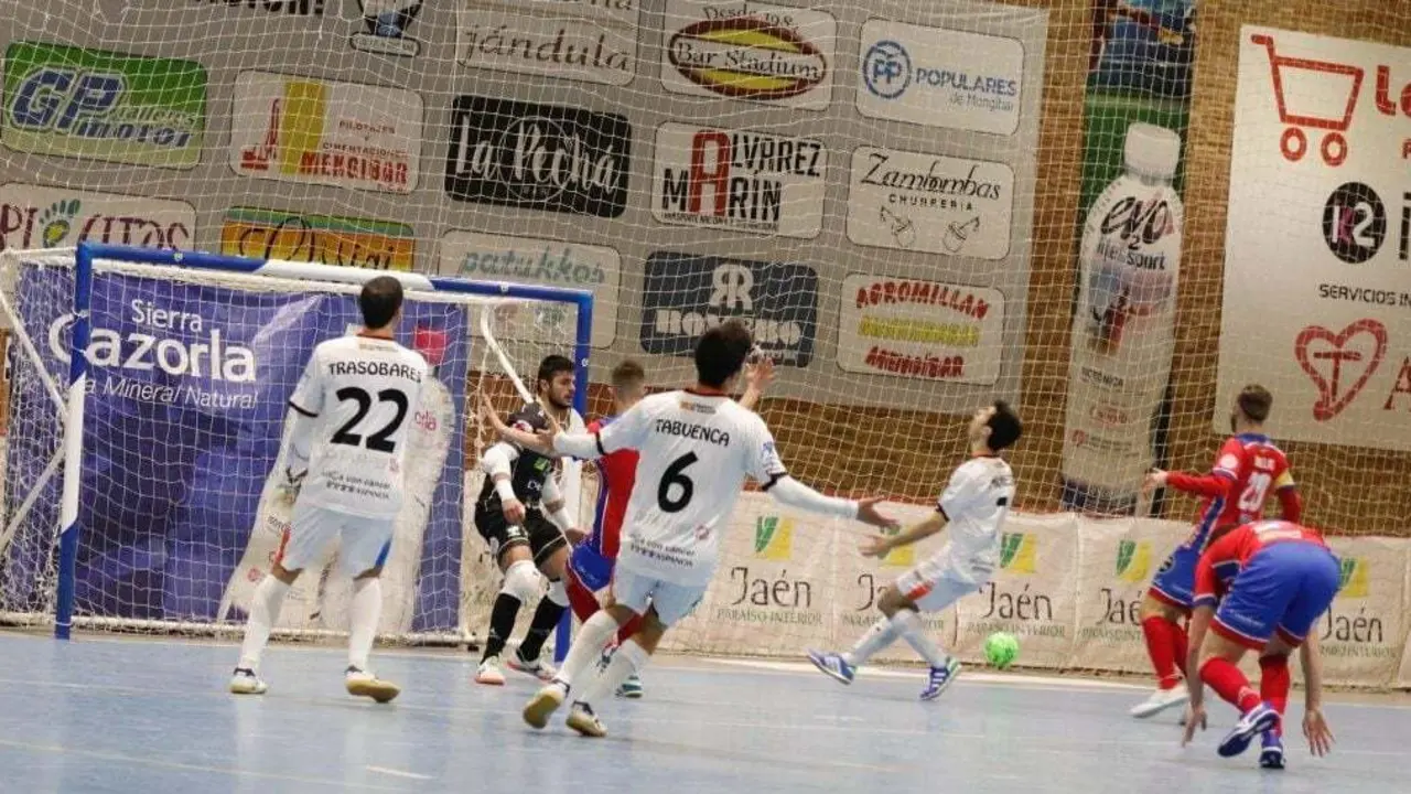 Imagen del partido de ida. Foto: Atl&eacute;tico Meng&iacute;bar