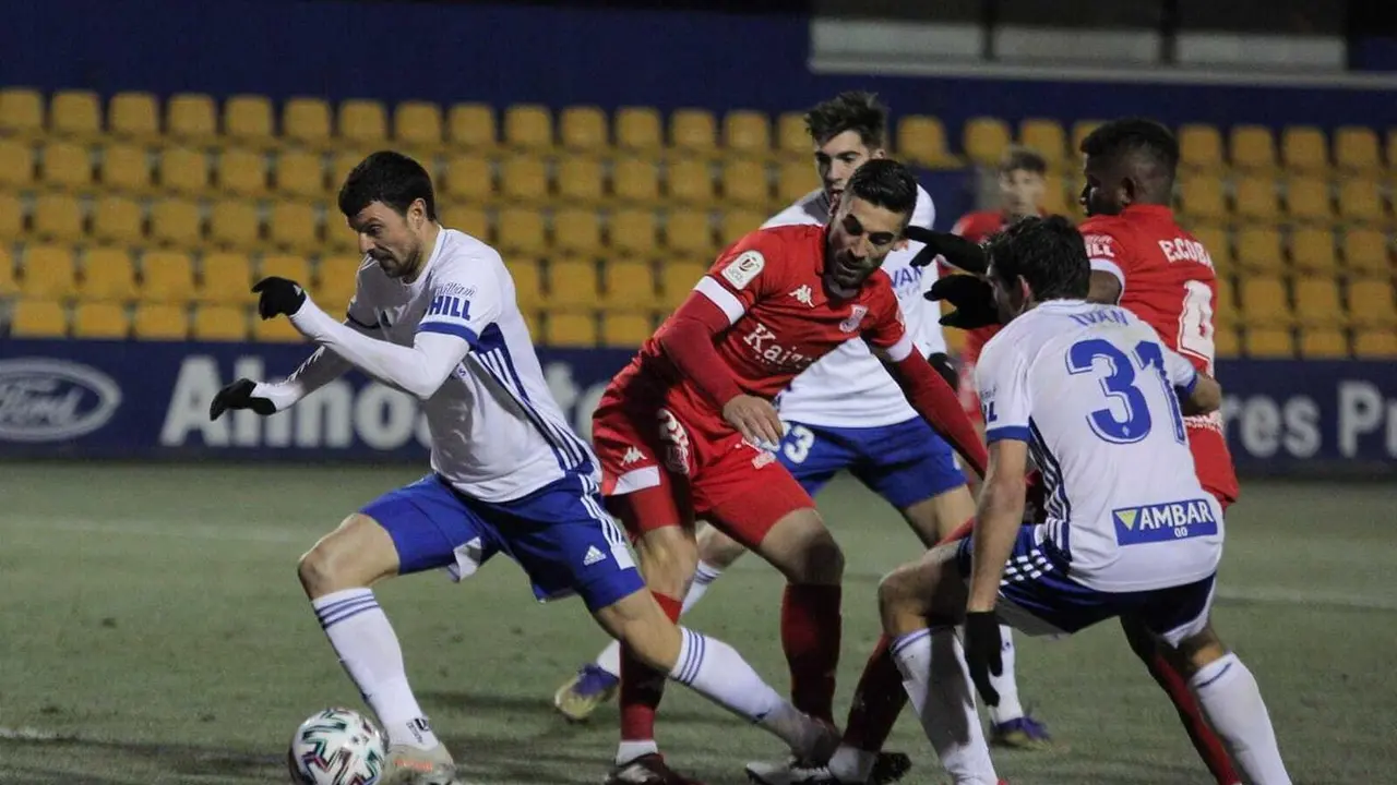 El Real Zaragoza cae eliminado en Copa ante el Alcorc&oacute;n. Foto: Real Zaragoza