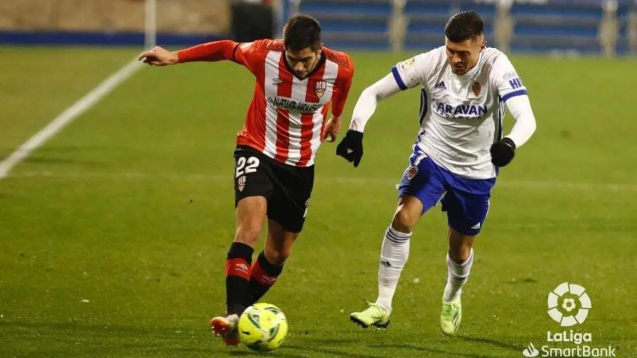 Narvaez ante el Logro&ntilde;&eacute;s. Foto: LFP