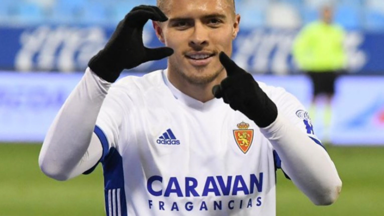 Narv&aacute;ez frente al Logro&ntilde;&eacute;s |&nbsp;Foto: Real Zaragoza 