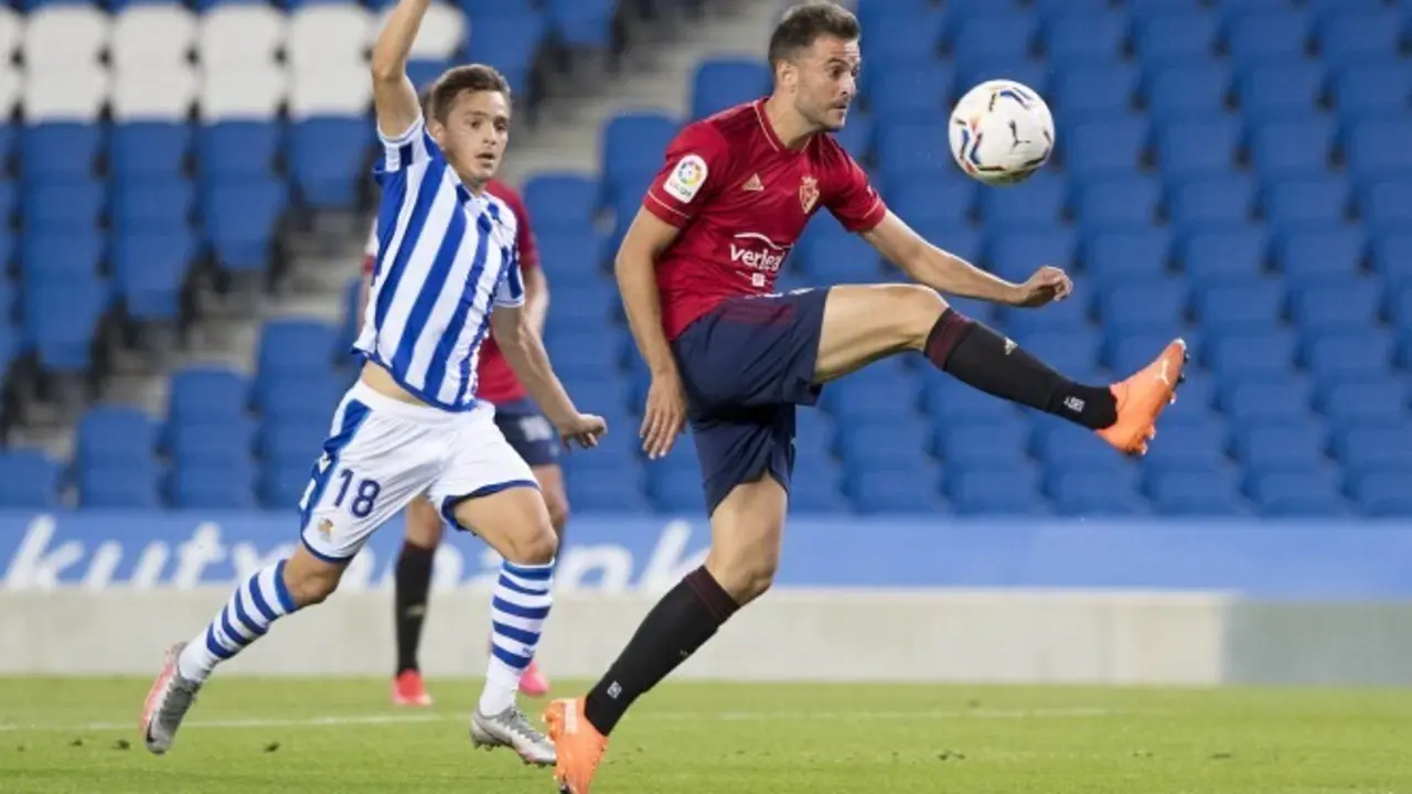 Juan Villar en etapa en Osasuna. Foto: UD Almer&iacute;a
