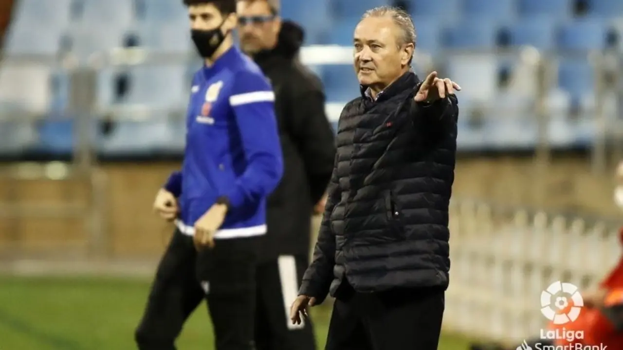 JIM durante el partido contra la Ponferradina | Fuente: La Liga