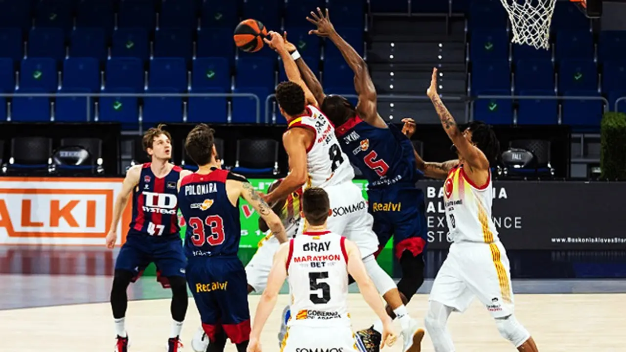 Imagen durante el partido | Foto: ACB