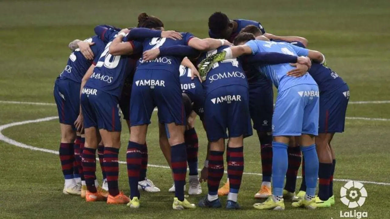 El Huesca jug&oacute; ante el Madrid con confianza y seguridad. | Foto: LaLiga
