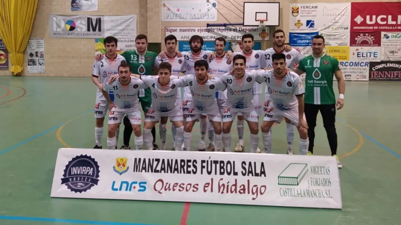 Los jugadores, antes del partido. Foto: Full Energ&iacute;a Zaragoza