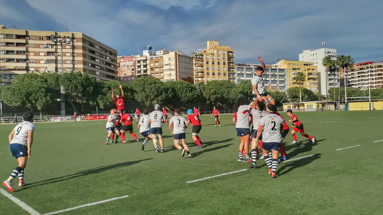 Imagen del partido. Foto: @CauRugbyVLC