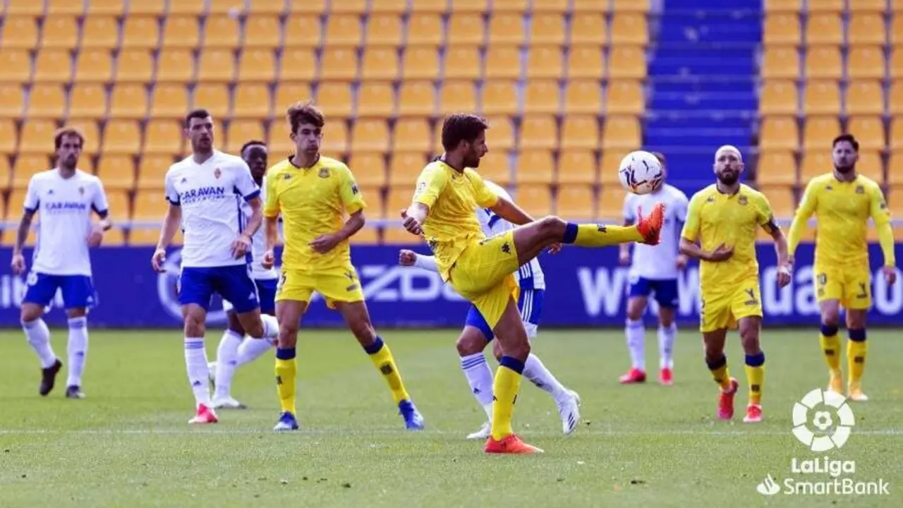 Partido de la primera vuelta entre Zaragoza y Alcorc&oacute;n. Foto: La Liga