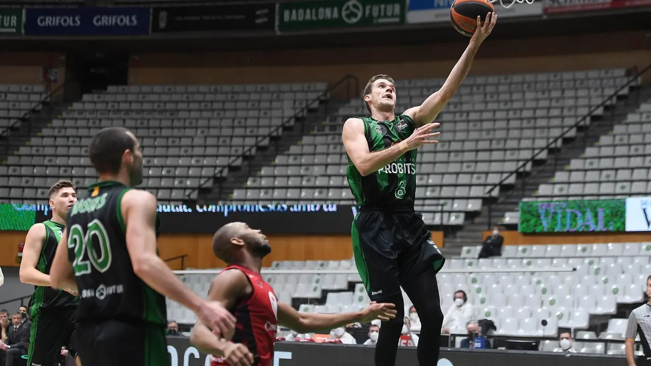 Imagen del partido de ida. Foto: ACB