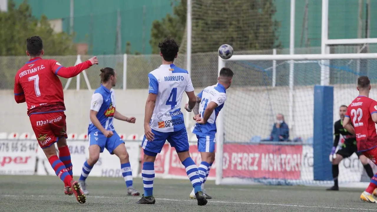 Imagen de archivo del partido del Ejea en Calahorra. Foto: cdcalahorra.com