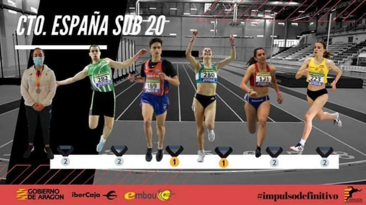 Campeonato Espa&ntilde;a PC Sub20. Imagen: Federaci&oacute;n Aragonesa Atletismo